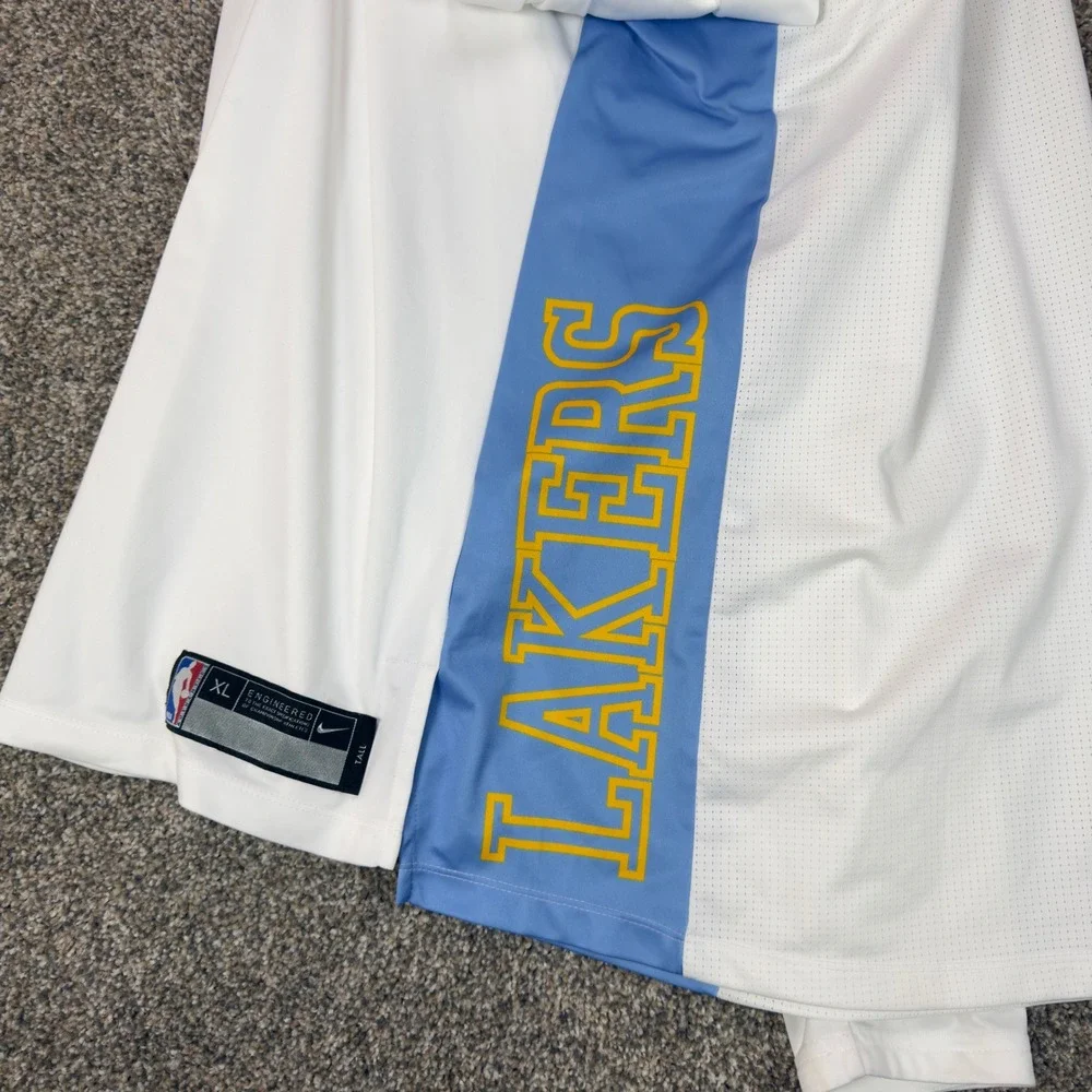 Nike NBA Los Angeles Lakers Minneapolis City Edition Shooting Shirt White XLT